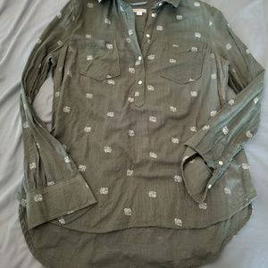 Elephant print tunic